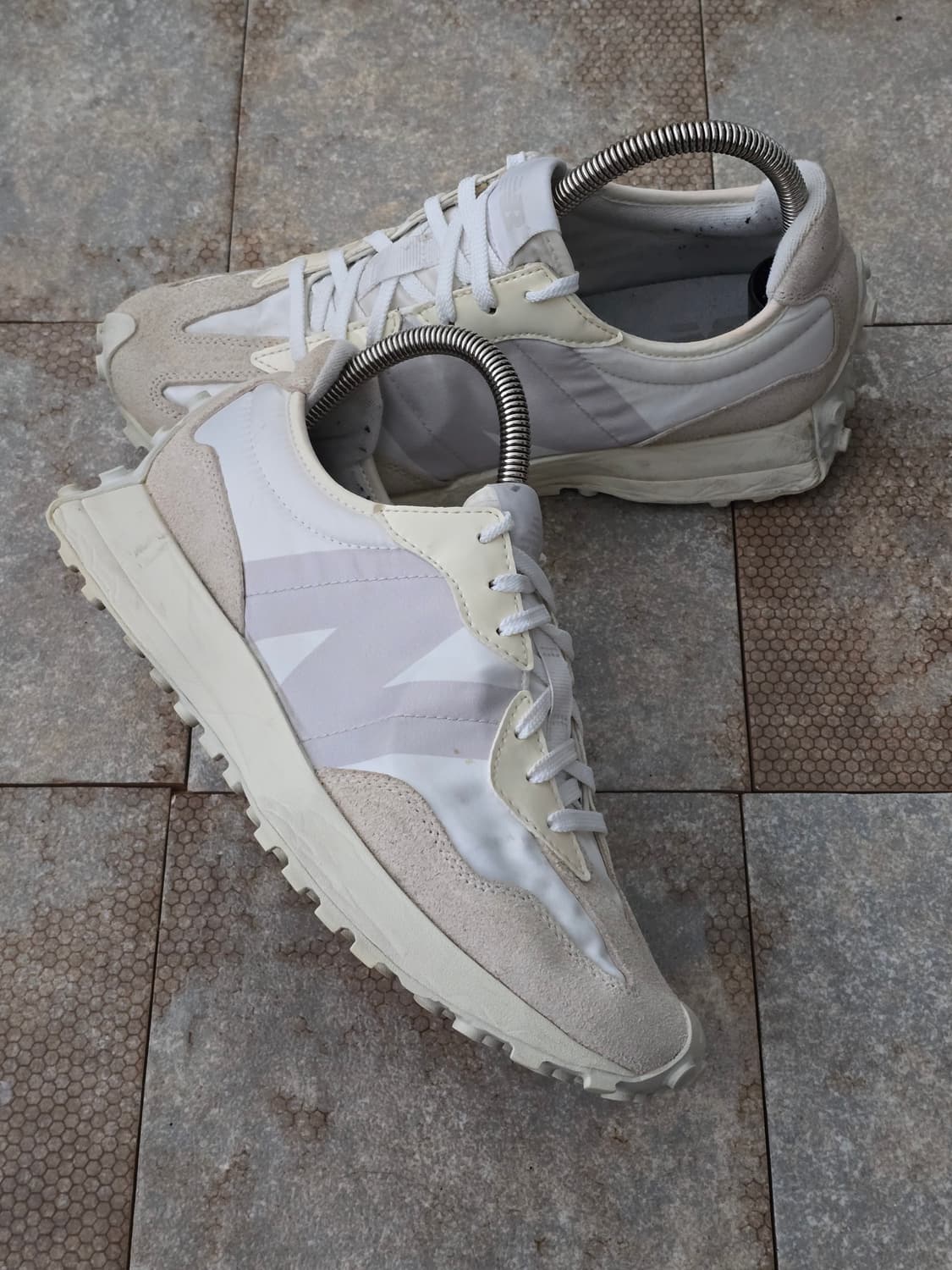 (260)뉴발란스 327 화이트 문빔 상품이미지7