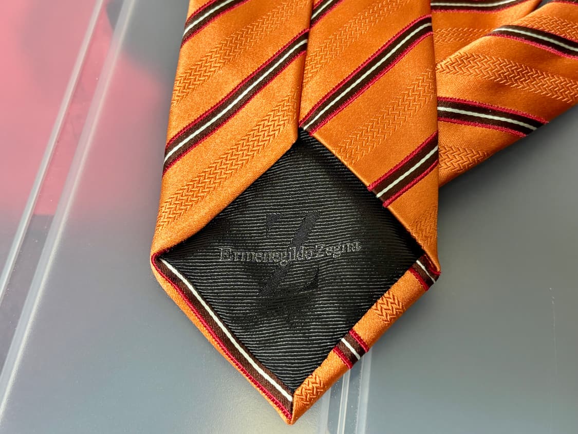 에르메네질도 제냐 넥타이 실크 타이 이태리산 상품이미지5