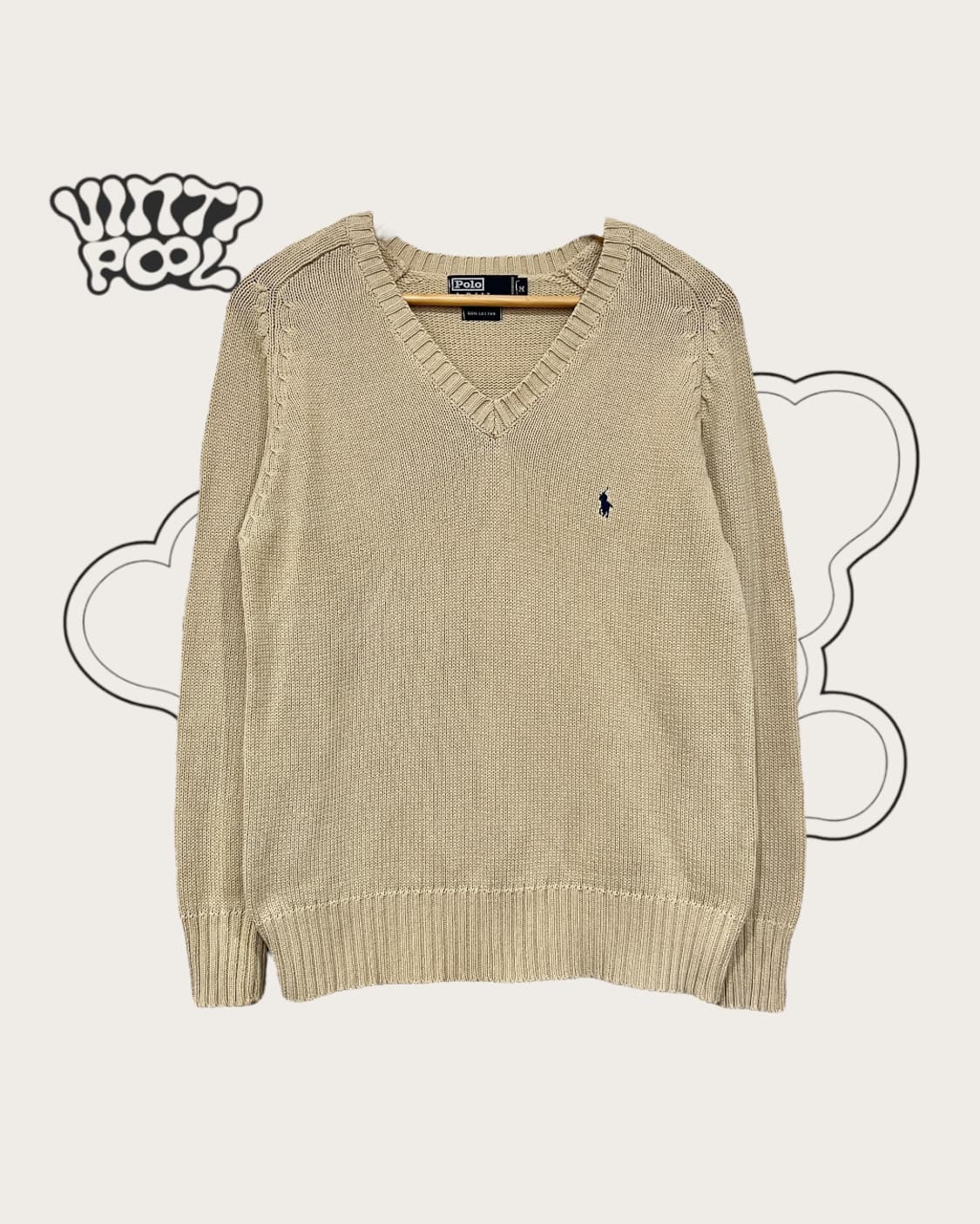 폴로랄프로렌 브이넥 니트 상품이미지1