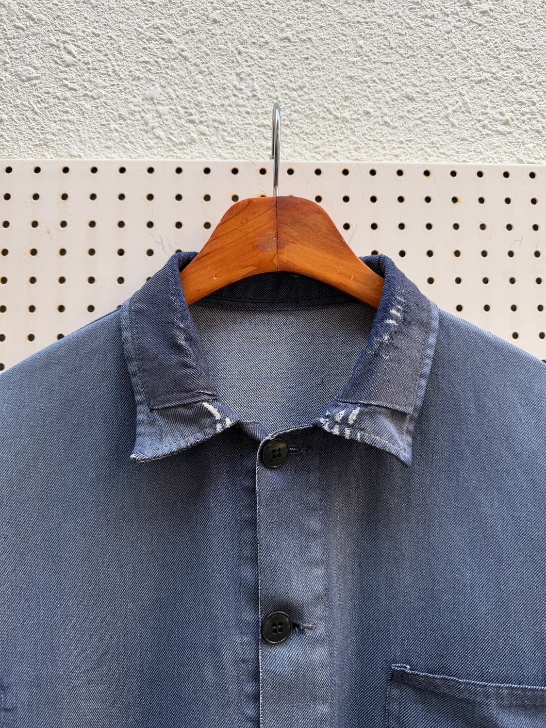 DISTRESSED REPAIR DENIM 데님 프렌치워크자켓 상품이미지3