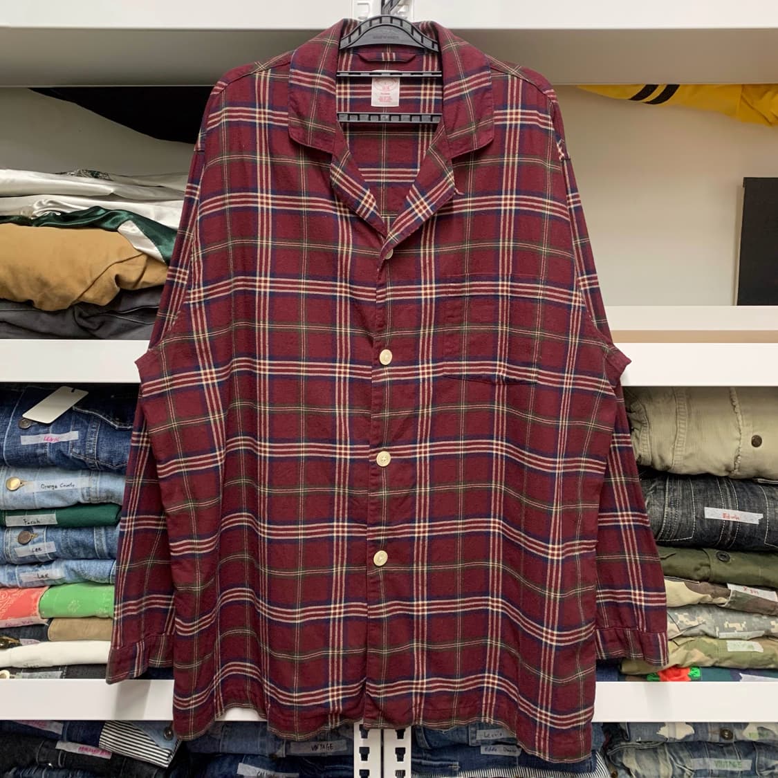 [L] 브룩스 브라더스 파자마 셔츠 상품이미지2