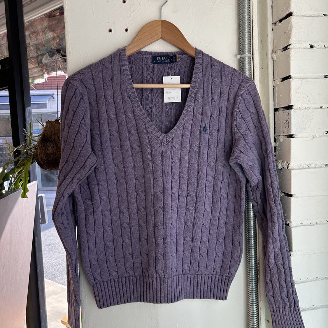 15466 - 폴로 랄프로렌 케이블 브이넥 니트 상품이미지2