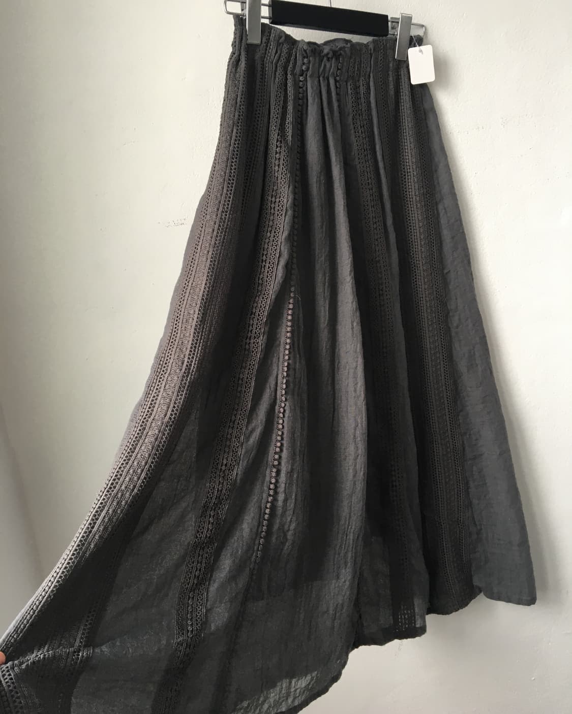 Crochet layer long skirt 상품이미지3