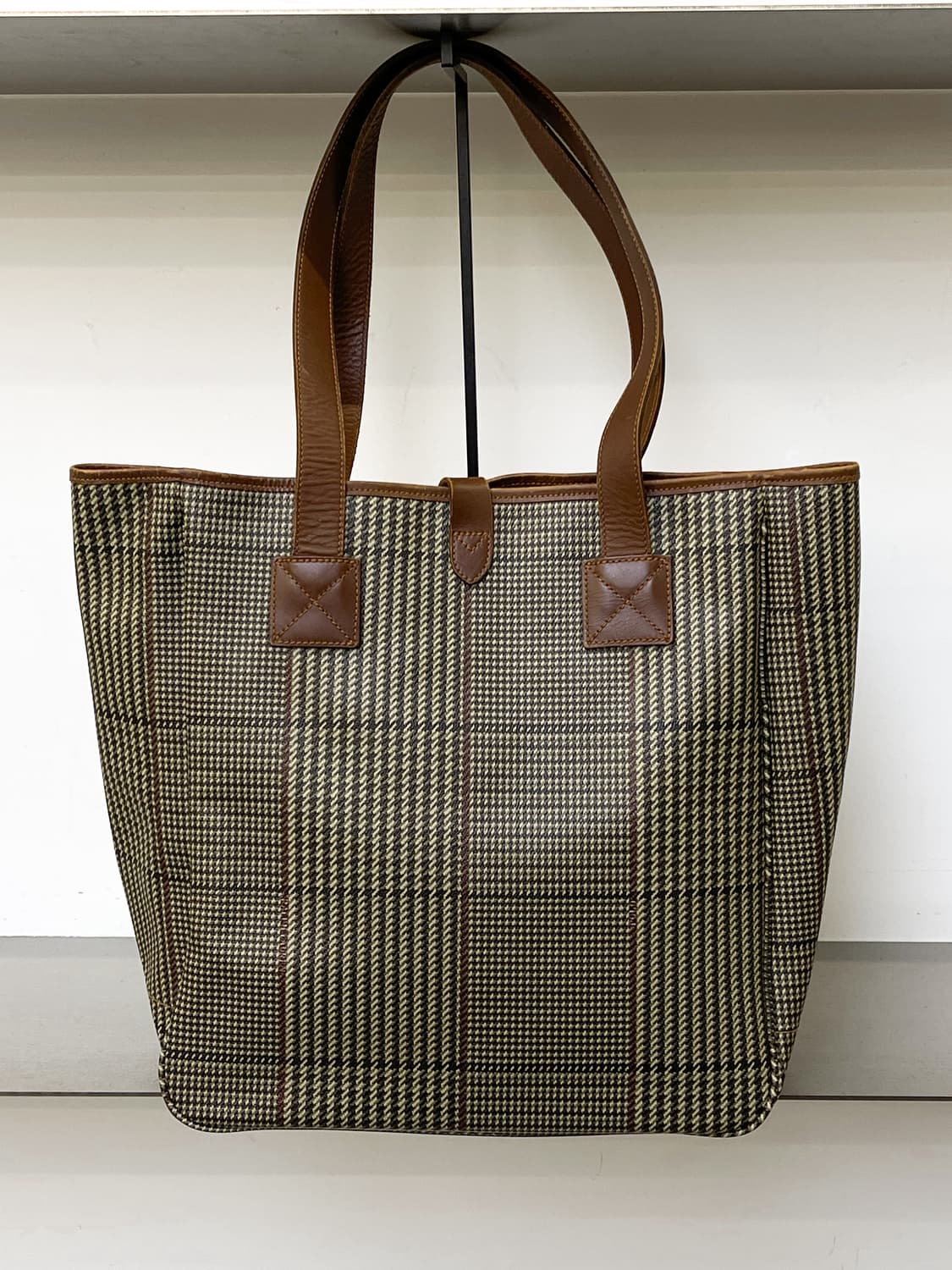 폴로랄프로렌 건 클럽 체크 토트백 상품이미지3