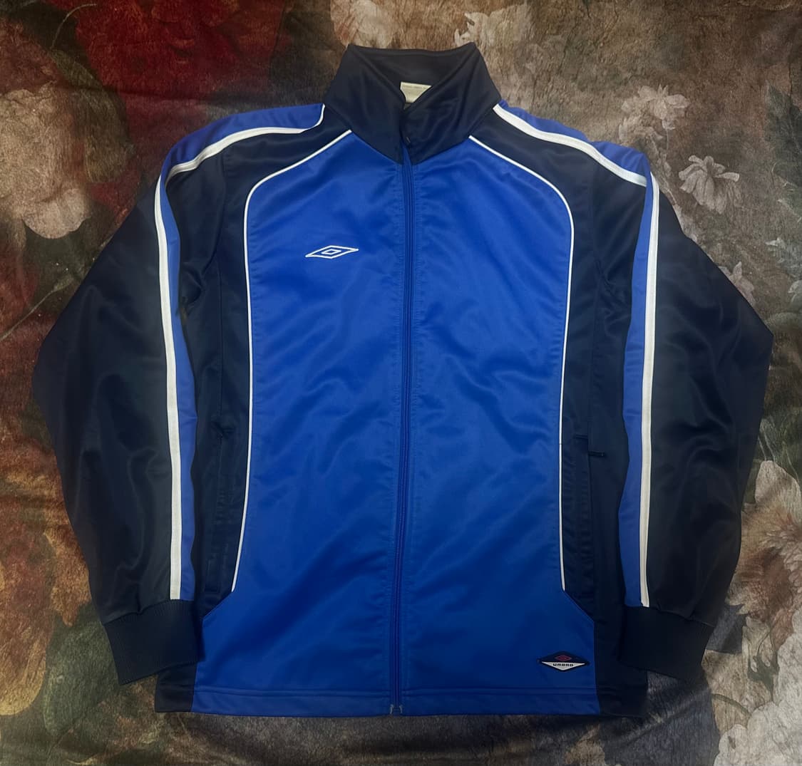 엄브로 빈티지 올드스쿨 블루트랙탑져지 100 상품이미지1