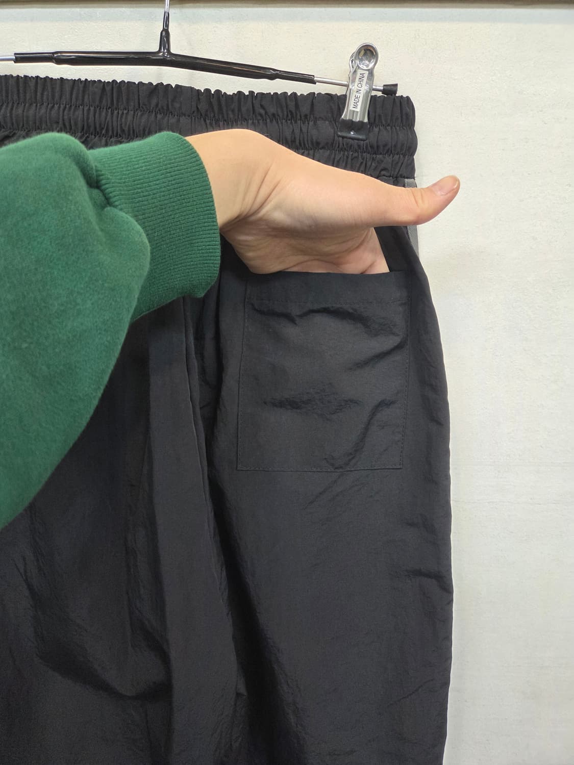 더 크랩 이선 나일론 와이드 스트링팬츠 s 상품이미지3