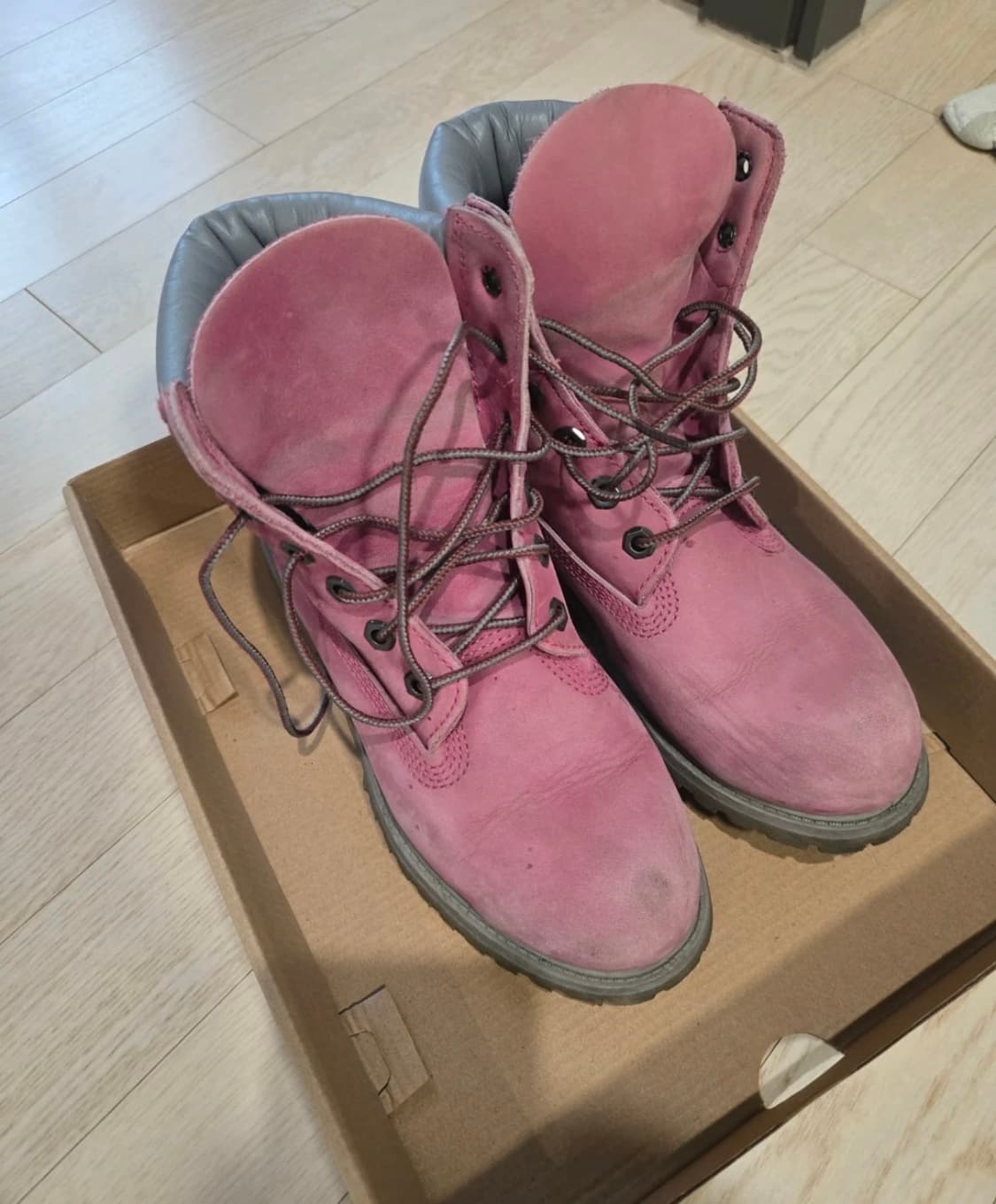 팀버랜드 6인치 핑크 상품이미지2