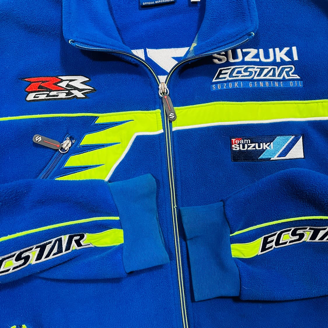 SUZUKI GSX-RR 레이싱 플리스 집업 자켓 상품이미지5