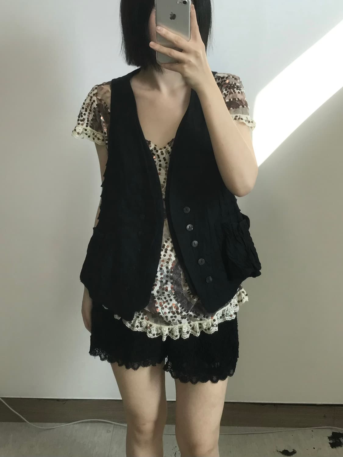 빈티지 레이스 팬츠 상품이미지2