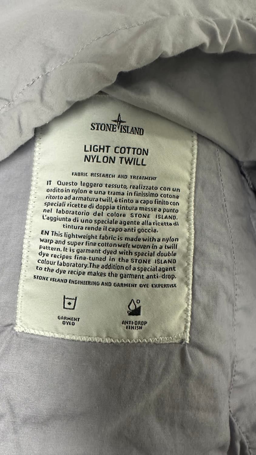 스톤아일랜드 아노락 바람막이 라이트그레이 M 정품 상품이미지8