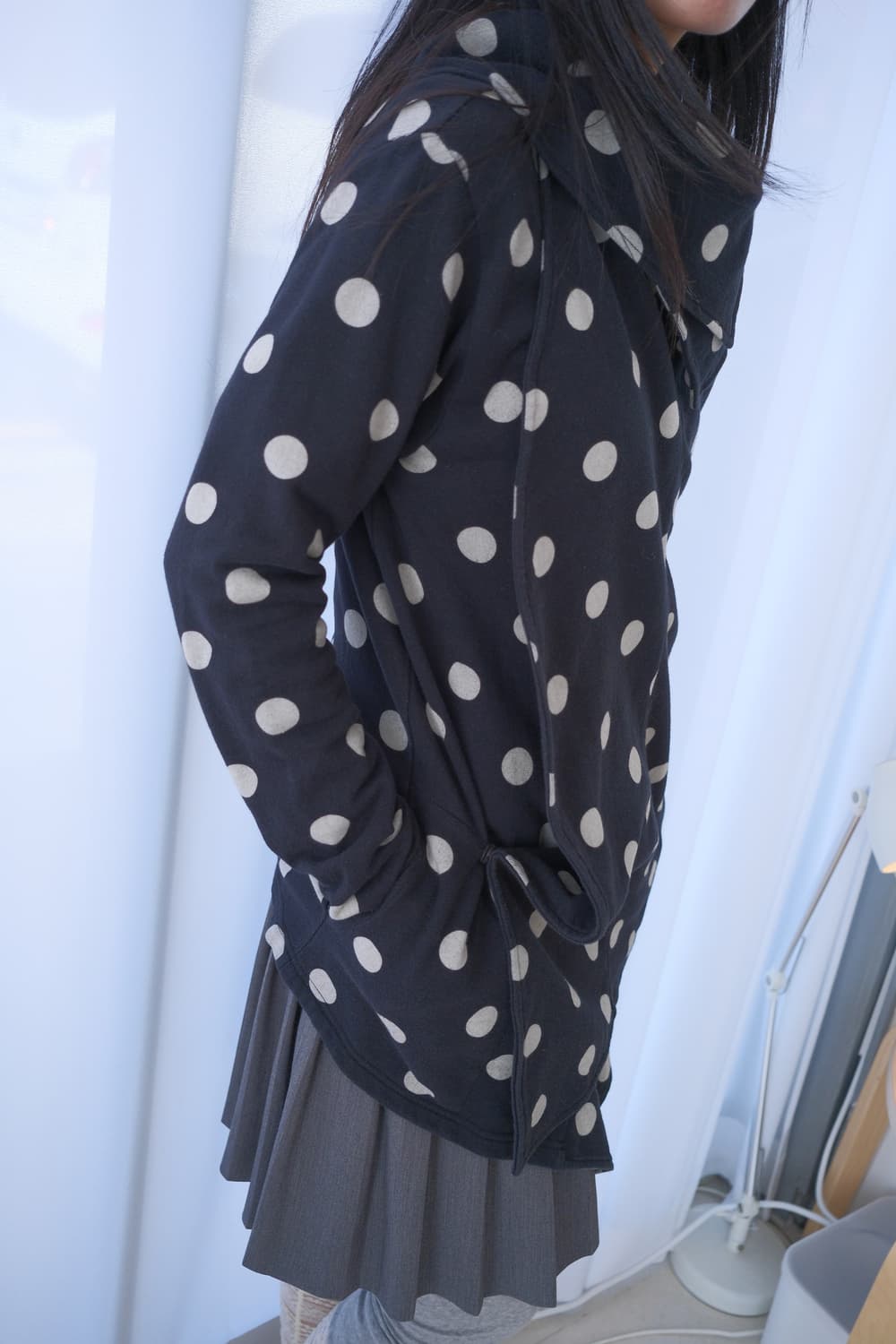 Dot drape jacket 상품이미지2