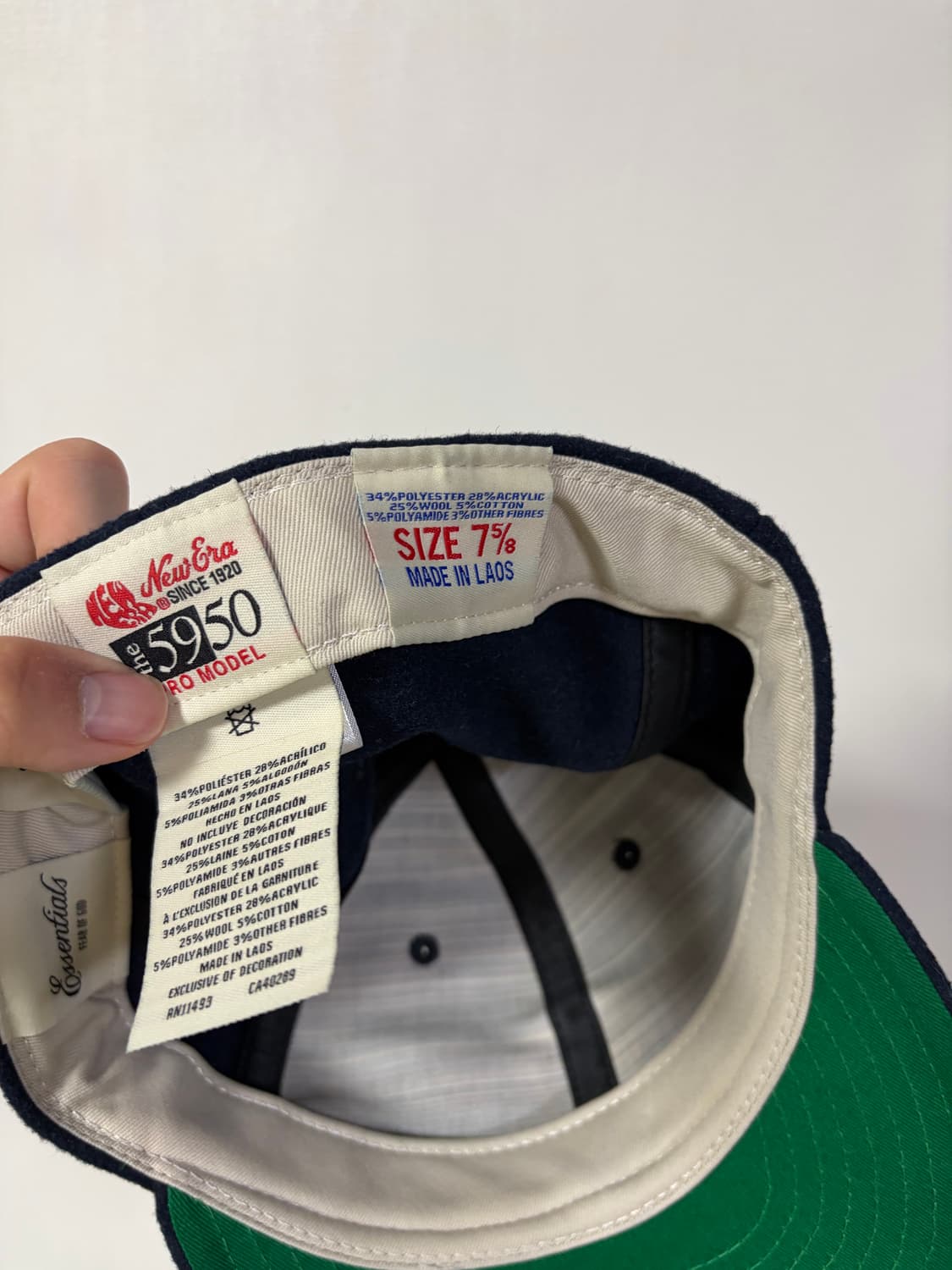 뉴에라 피어오브갓 뉴욕 양키스 레트로 크라운 7 5/8 상품이미지4