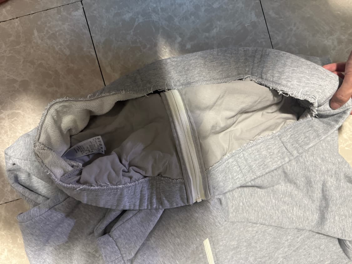 L&M사이즈 아디다스 스케이트보딩 트랙 셋업 그레이 상품이미지4