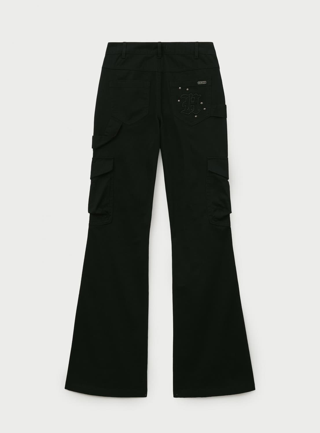 헬레네파리스 코튼 팬츠 피그먼트 스터드 부츠컷 코이세이오 미스치프 오호스 상품이미지3