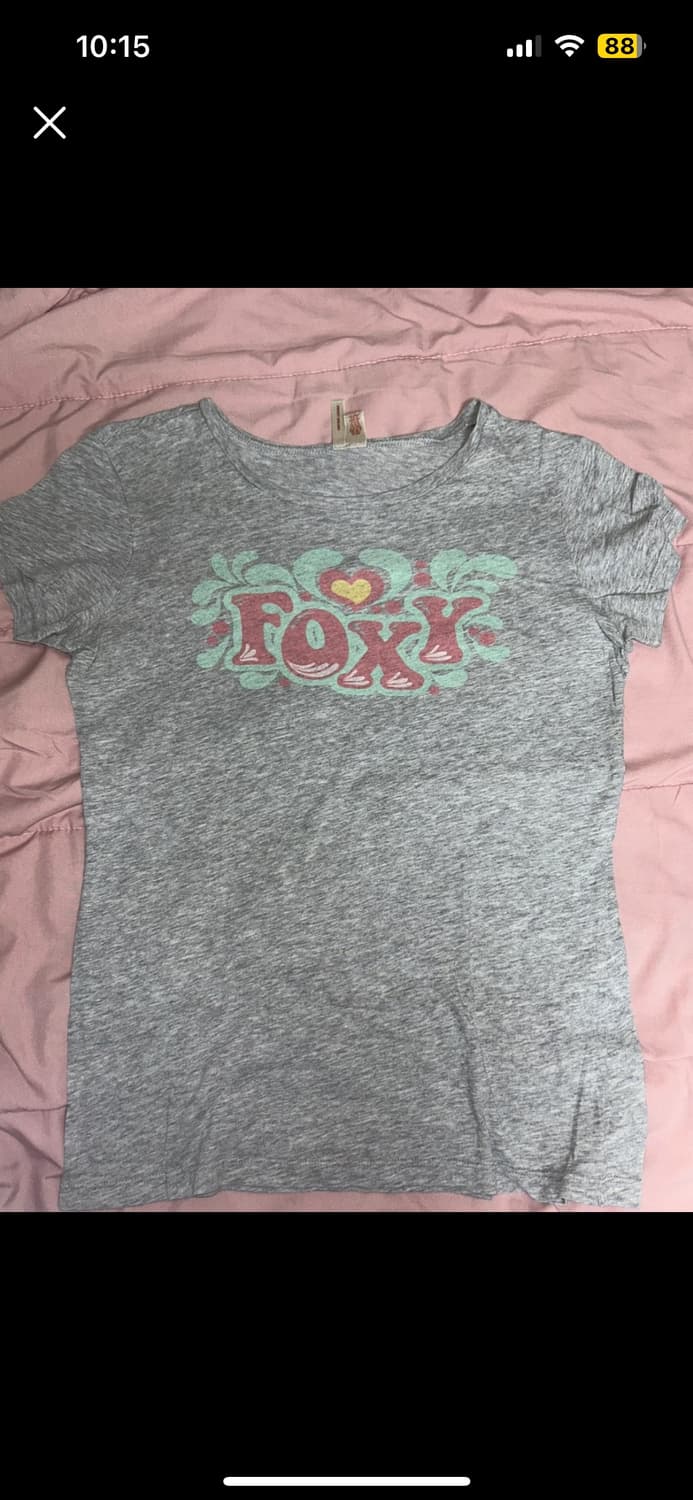 2000s 갸루 폭시 빈티지 반팔 상품이미지1