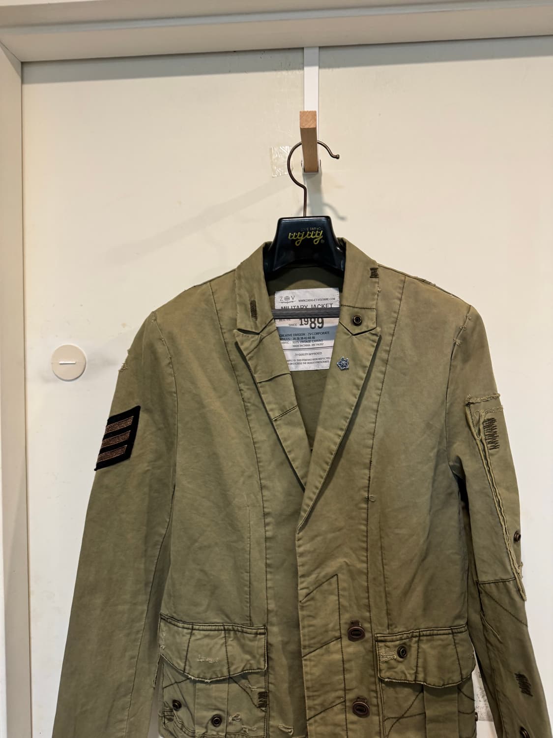 Zadig&voltaire 쟈딕앤볼테르 자켓 상품이미지5