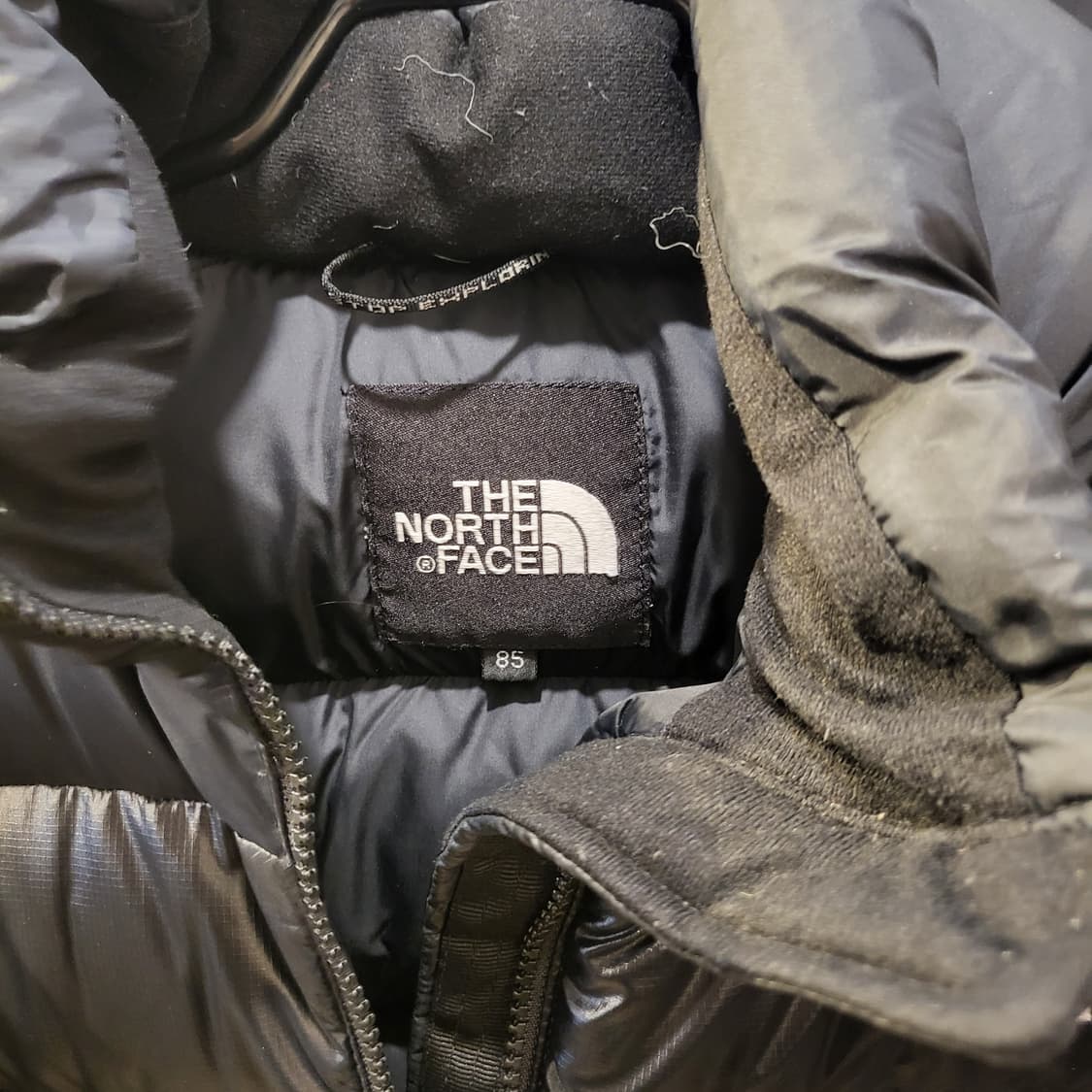 노스페이스 700 블랙 패딩 자켓 구스다운 상품이미지4