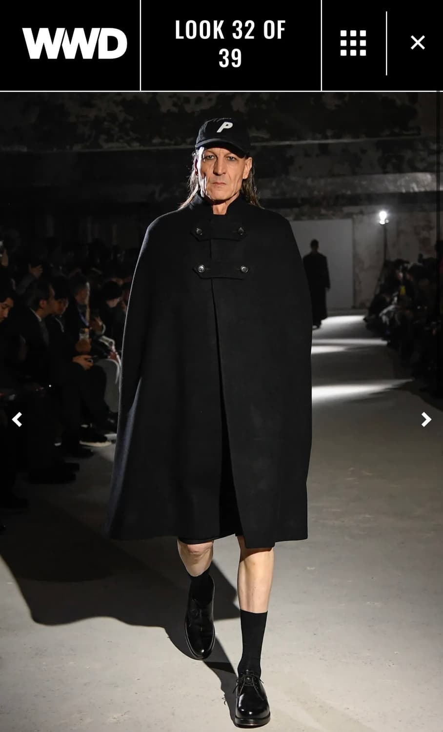 Junya Watanabe MAN x Palace wool cape 상품이미지1