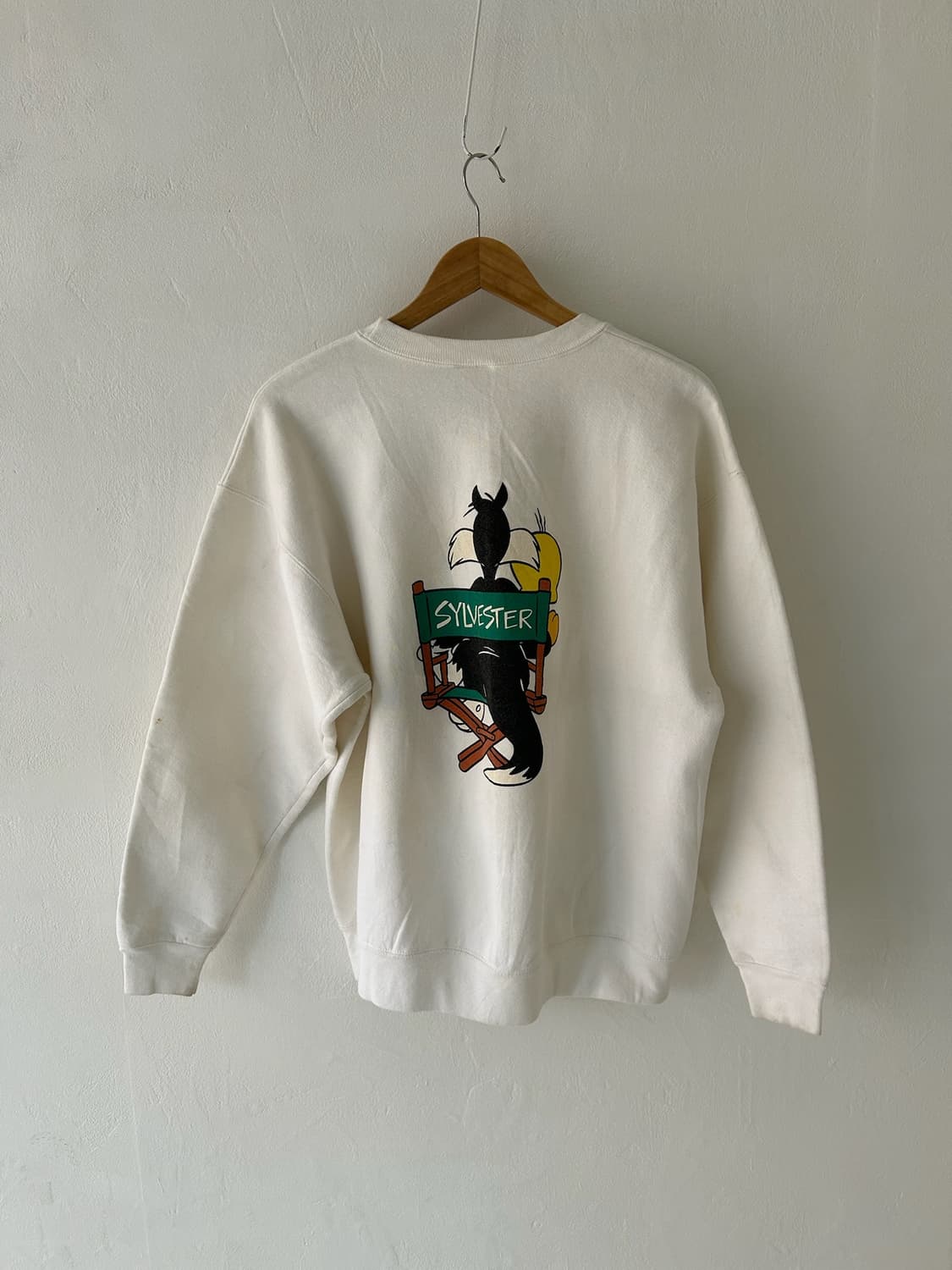 90' Sylvester cat  USA Sweatshirt.  상품이미지8