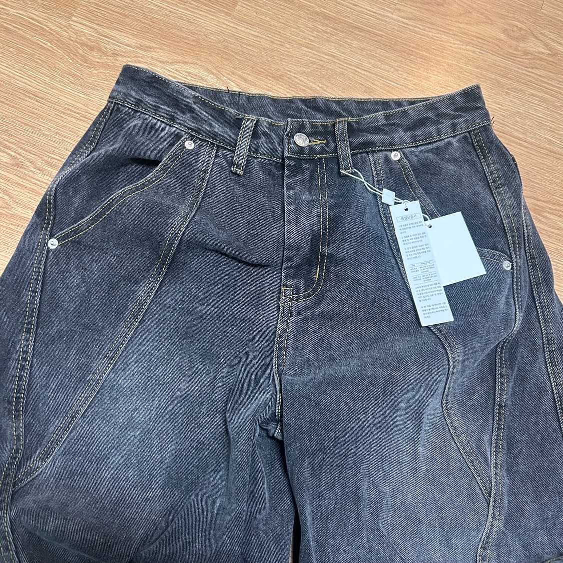 주앙옴므 와이드 커브드 팬츠 M 새상품 상품이미지1