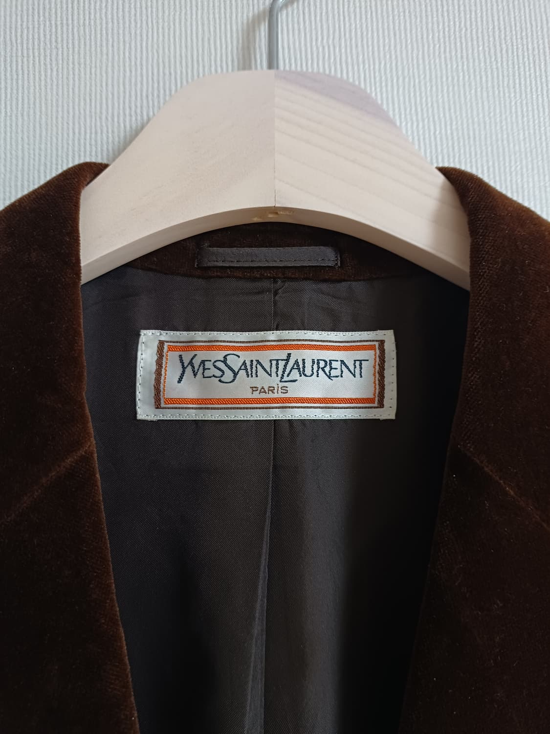 여성 생로랑 벨벳 마이 자켓 ysl 블레이저 테일러드 이브생로랑 상품이미지6