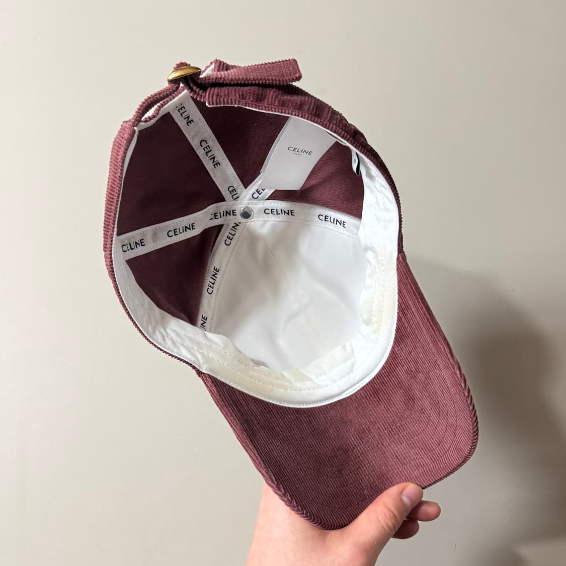 [정품/당일출고]셀린느 트리옹프 볼캡 상품이미지5