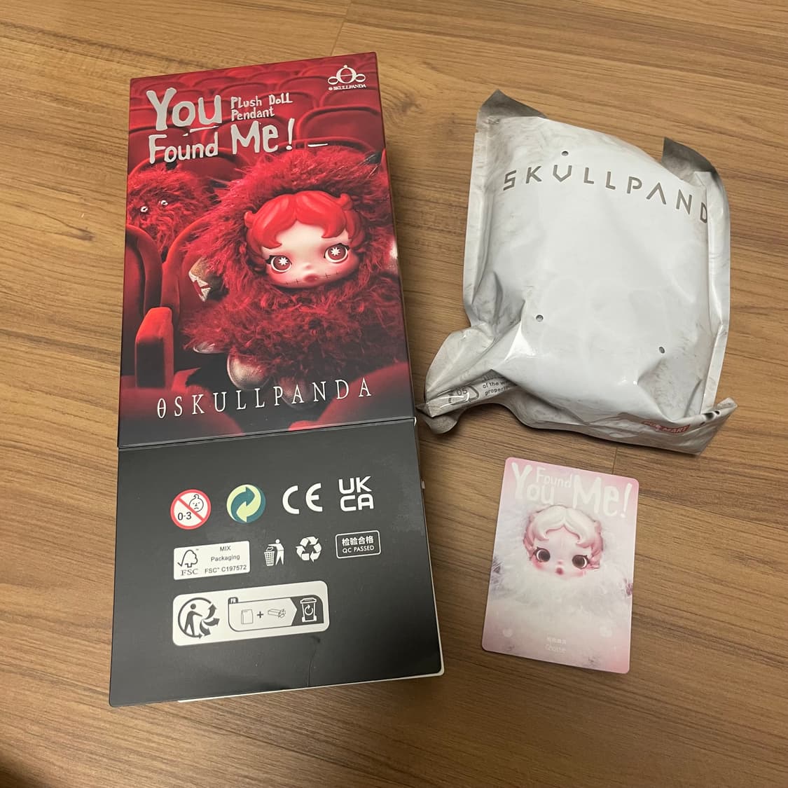 팝마트 스컬판다 날 찾아봐! 시리즈 유령 친구 고스티 박스 개봉 제품 상품이미지1