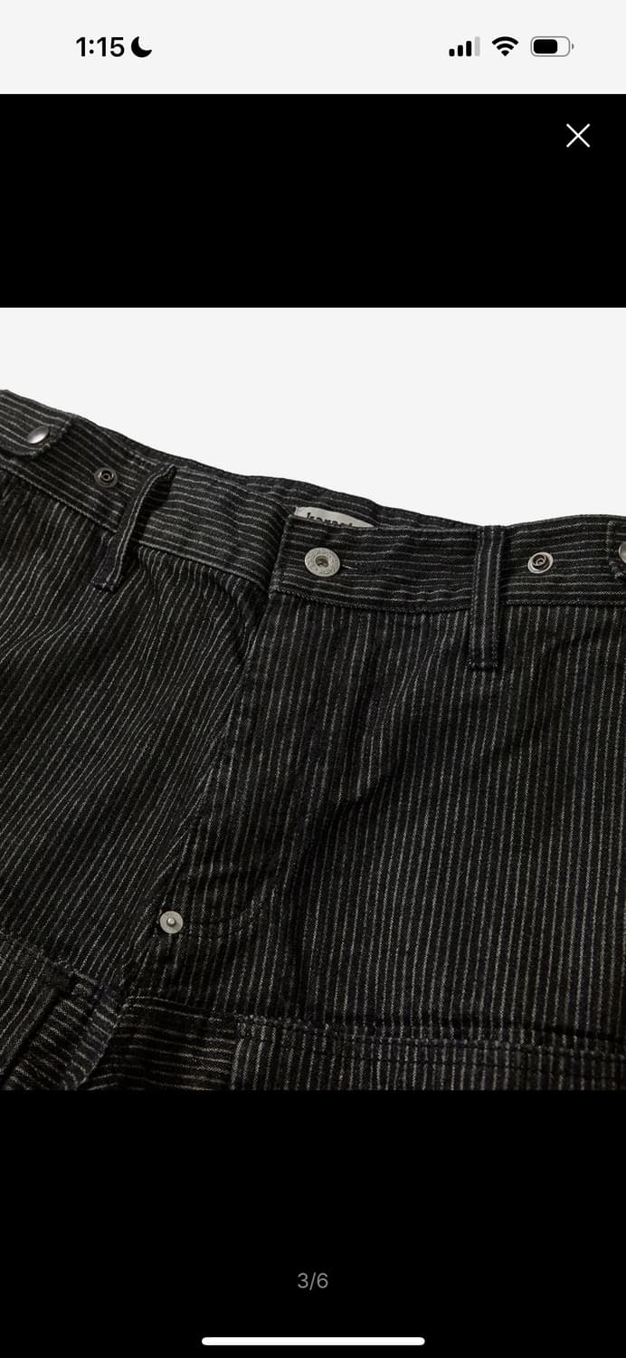 카락터 스트라이프 팬츠 상품이미지3