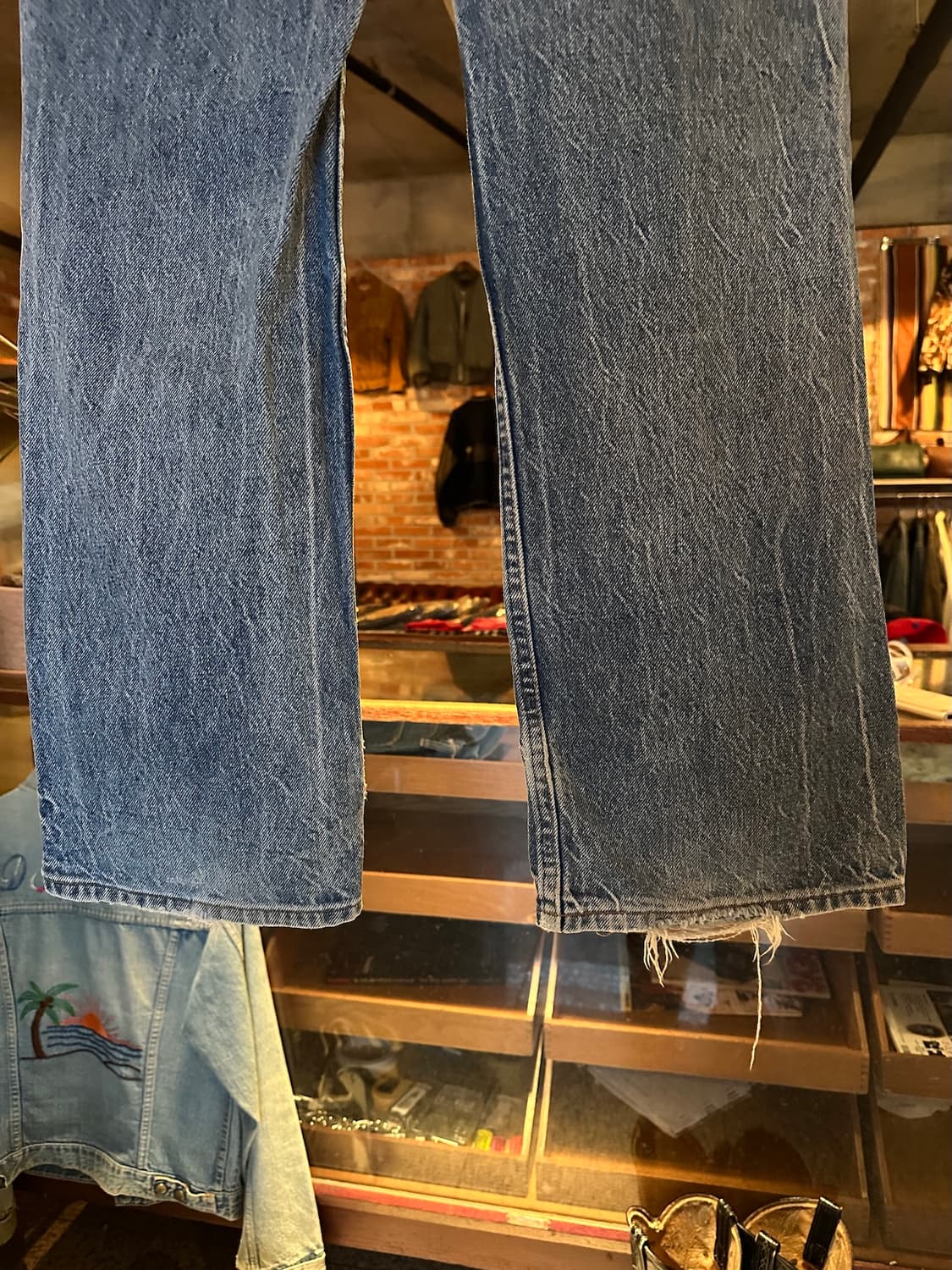 90s USA Levis 517 Boot Cut Denim Pants 상품이미지6
