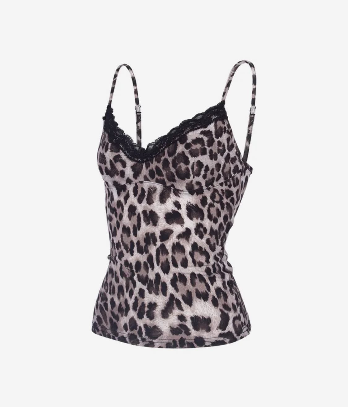 어나더에이 레오파드 레이스 슬리브리스 호피 갸루 leopard lace 상품이미지2