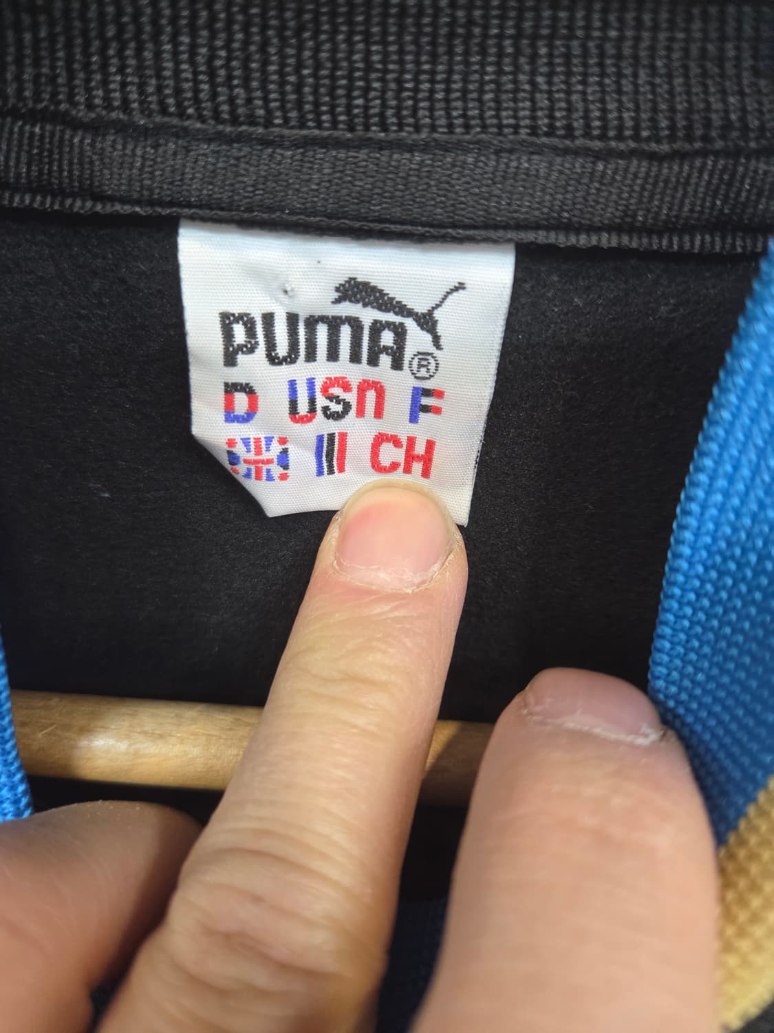 푸마 아스날 빈티지 올드스쿨 빅로고 약기모 트랙탑 져지 xl 상품이미지4