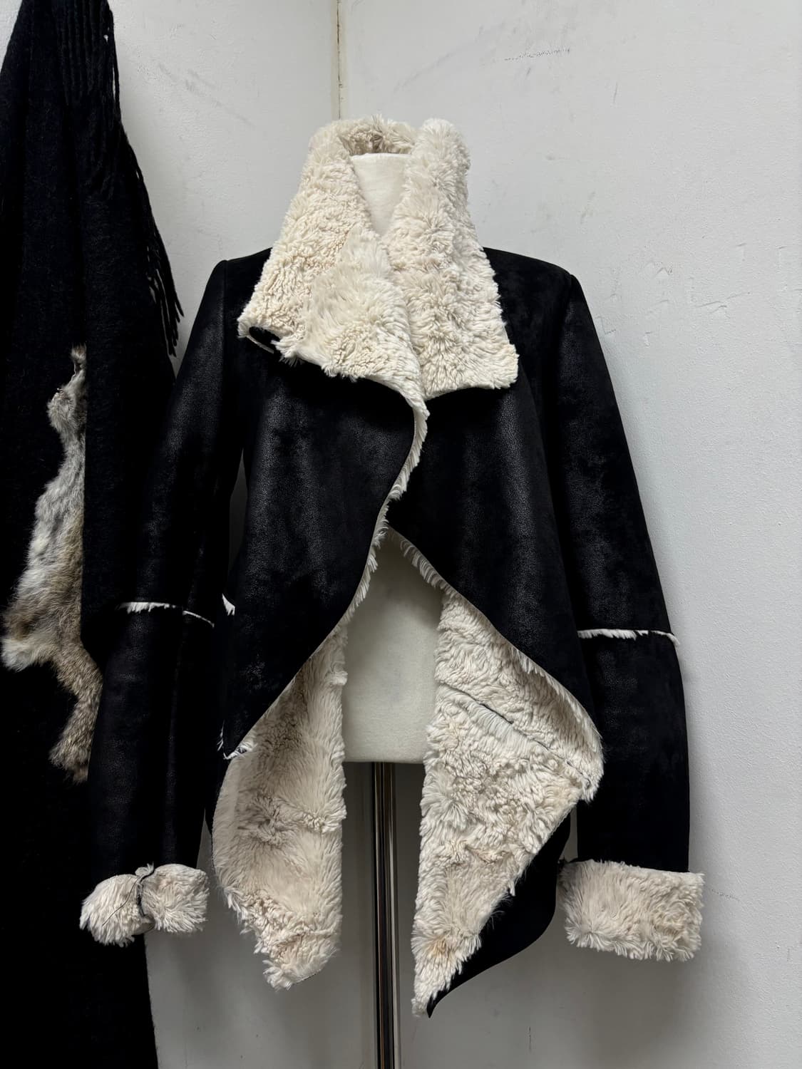 “Vintage” V-Kei Rare Design Draped Jacke 상품이미지5