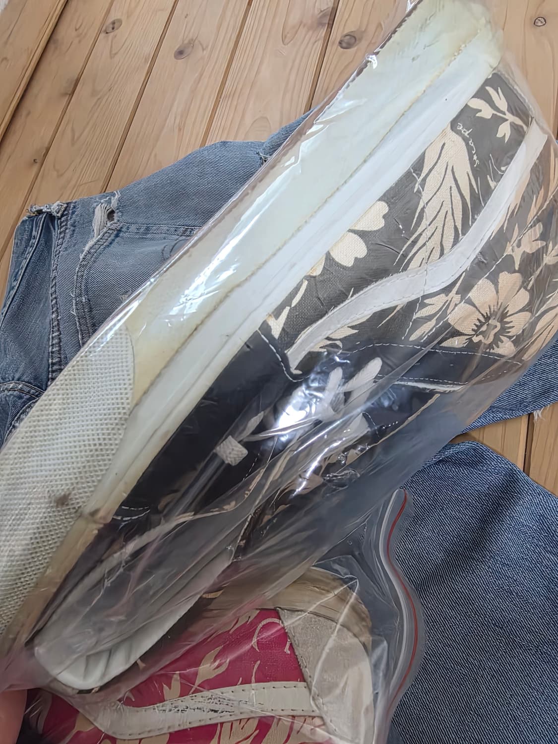 2세트) 빈티지 반스 더블탭스 한정판 야자수 280 90s usa 컨버스 상품이미지5