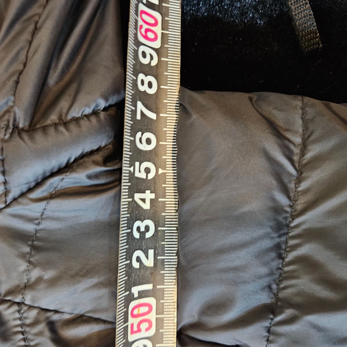 블루종 경량패딩 점퍼 105 블랙 실측 100 상품이미지8