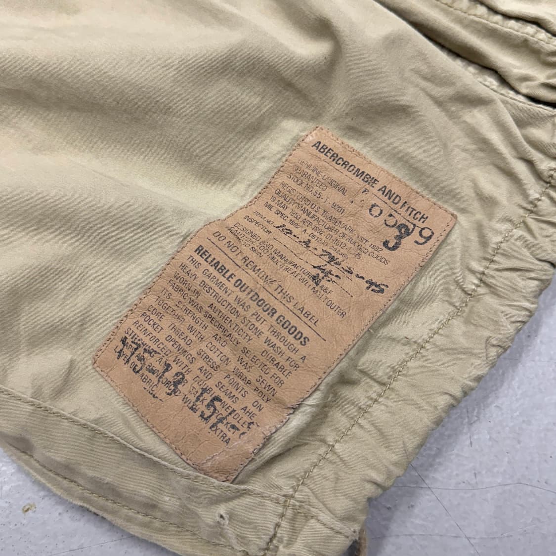 아베크롬비 Y2K 멀티포켓 탄창 와이드 카고팬츠 상품이미지7