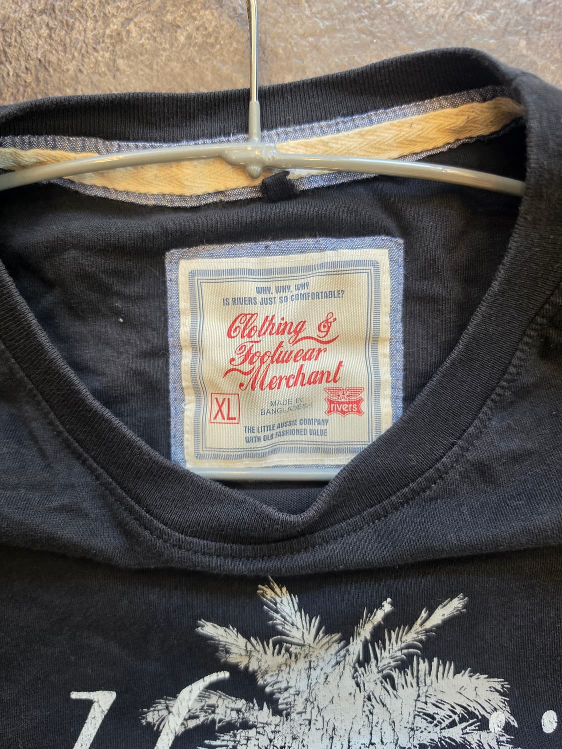 호주 브랜드 Rivers 반팔 티셔츠 - XL 상품이미지3