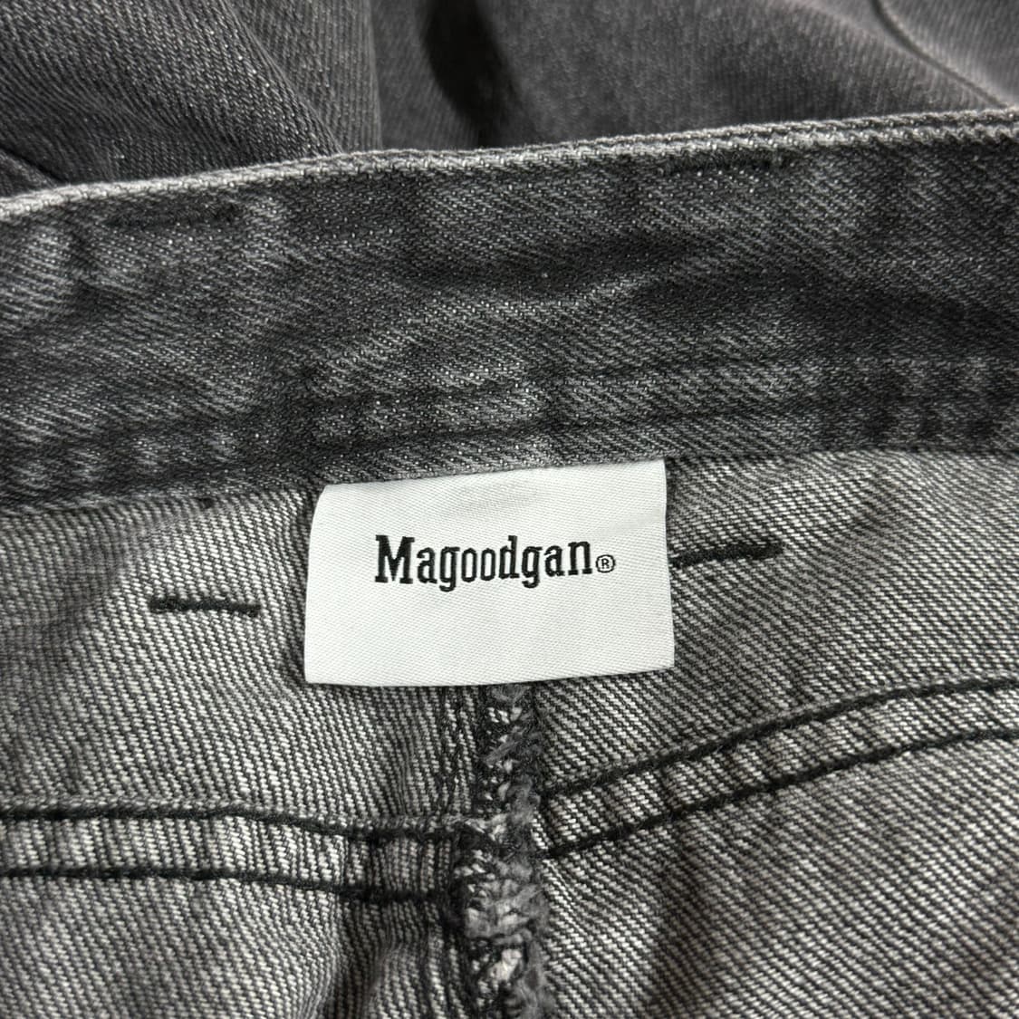 [29] 마굿간(Magoodgan) 카펜터 5부 카고 데님 반바지 상품이미지5