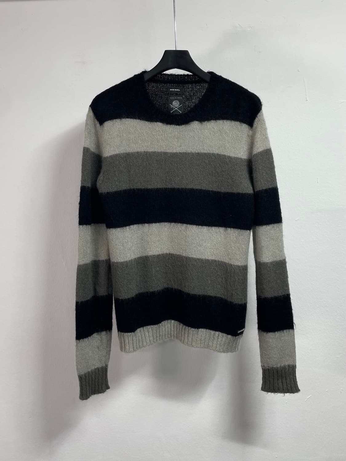 디젤 모헤어 단가라 니트 (on.588) 상품이미지1