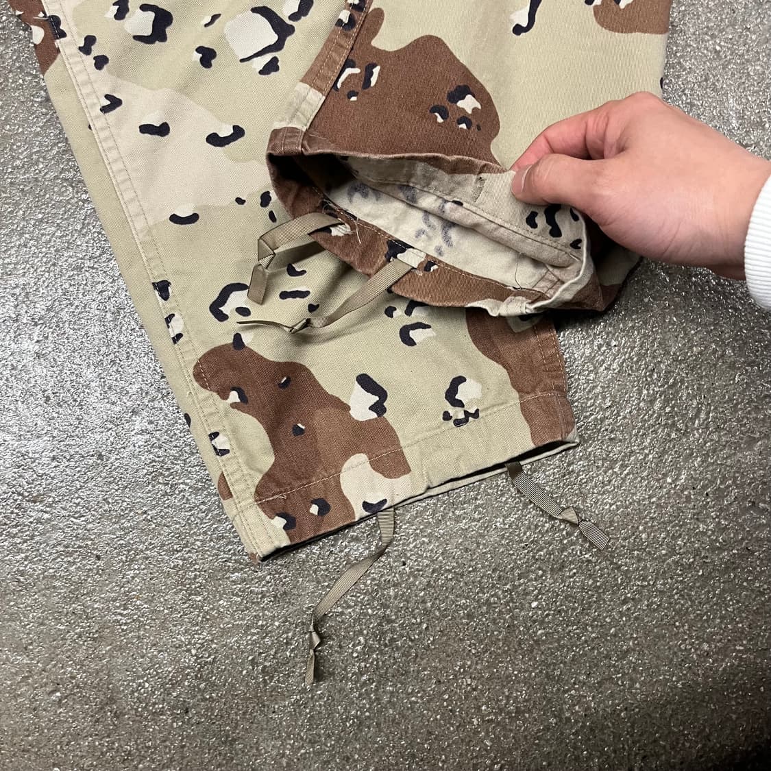 데저트 카모 초코칩 BDU 팬츠 (S/XL) 상품이미지4