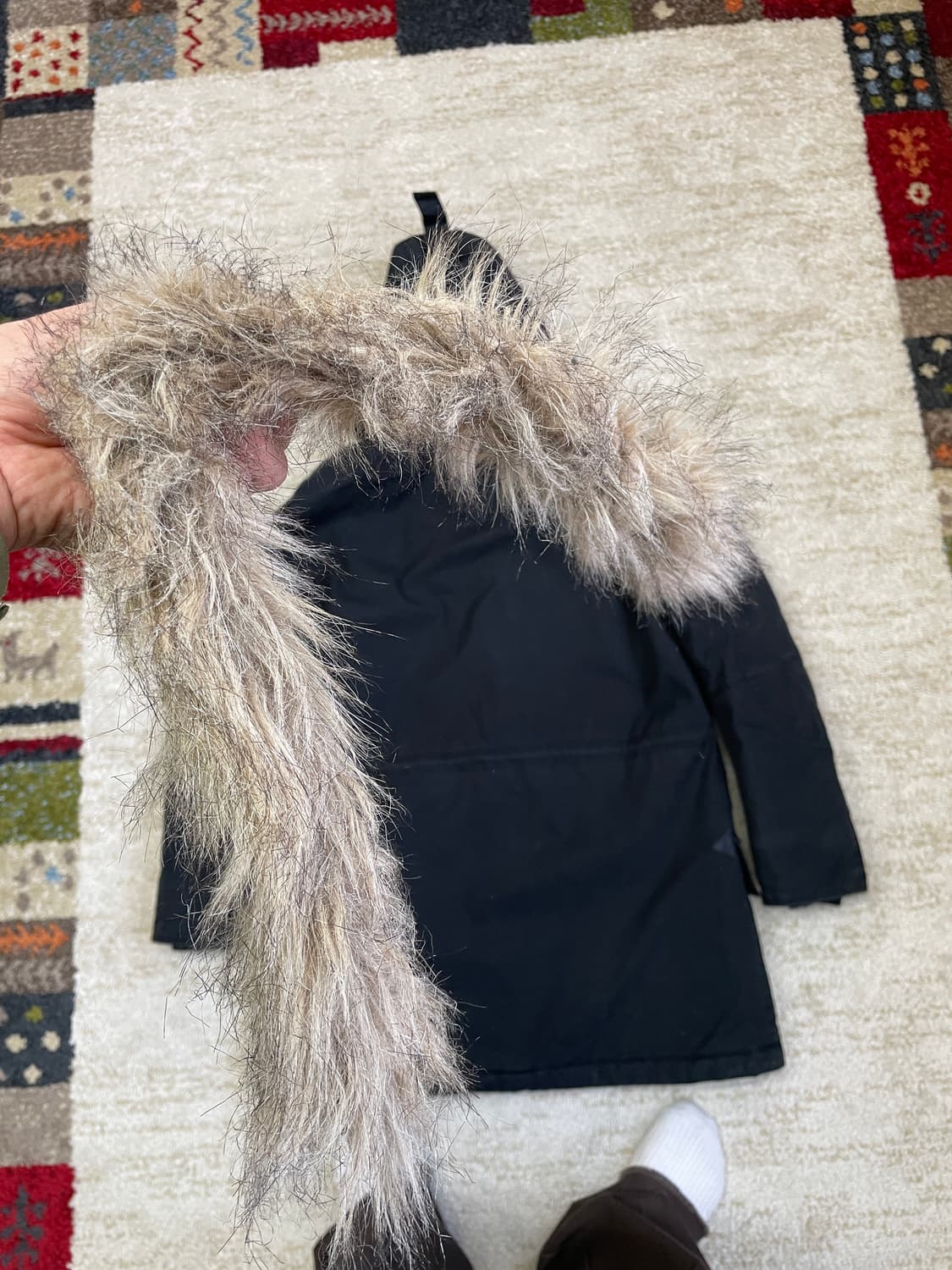 MOUSSY 마우지 모즈 퍼 안감 후드퍼 코트 자켓  상품이미지5