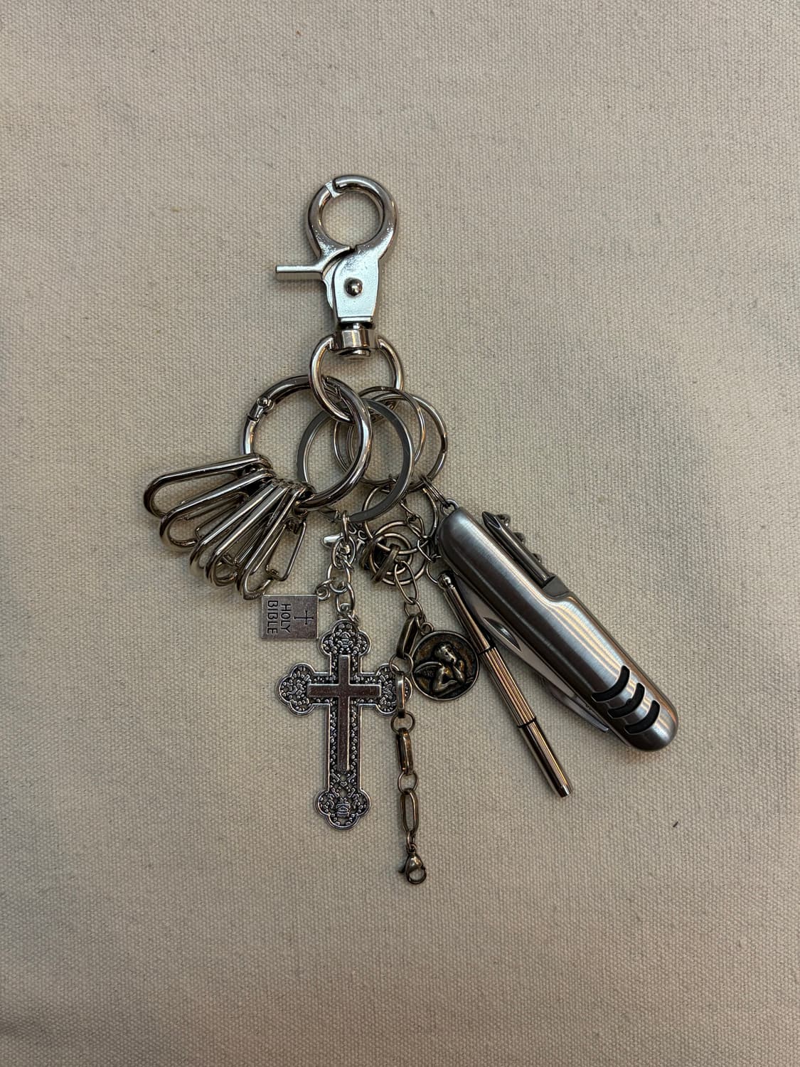 Silver Cross Utility Keyring (Mini Tool) 상품이미지1