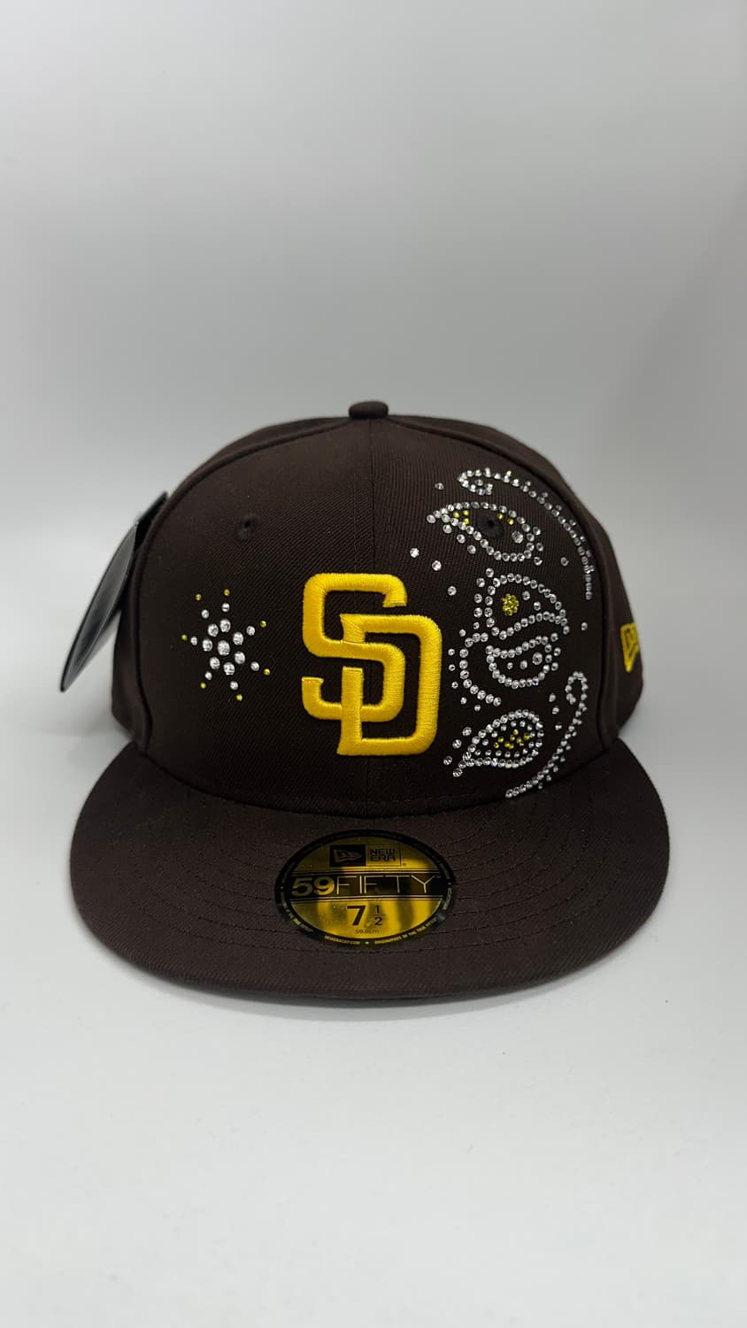 🌿paisley(712) 뉴에라 스와로브스키 커스텀 상품이미지1