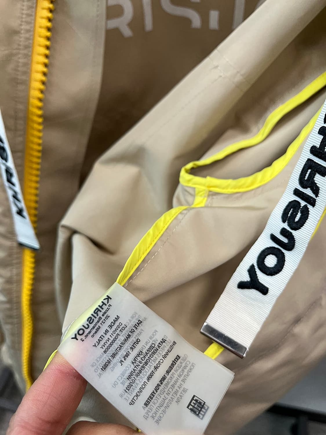 여) 크리스조이 오버 레인자켓  상품이미지6