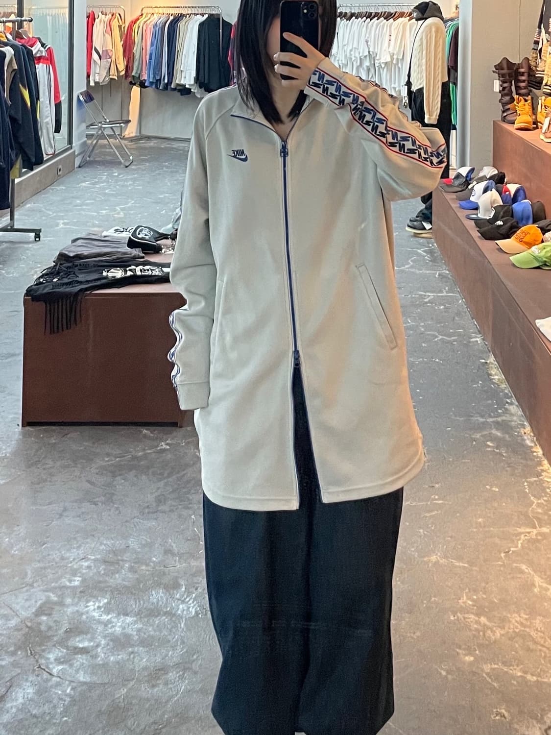 나이키 스포츠웨어 테이프로고 트랙재킷 H1058 상품이미지1