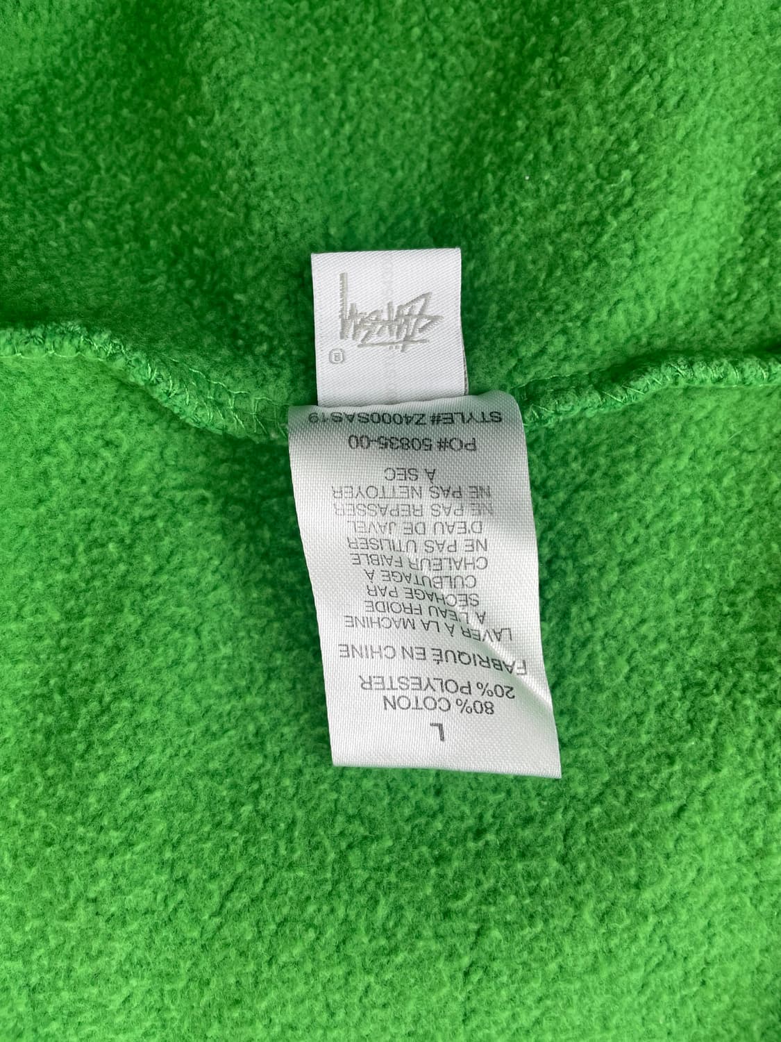 [L] 스투시 월드투어 후드 티 상품이미지8