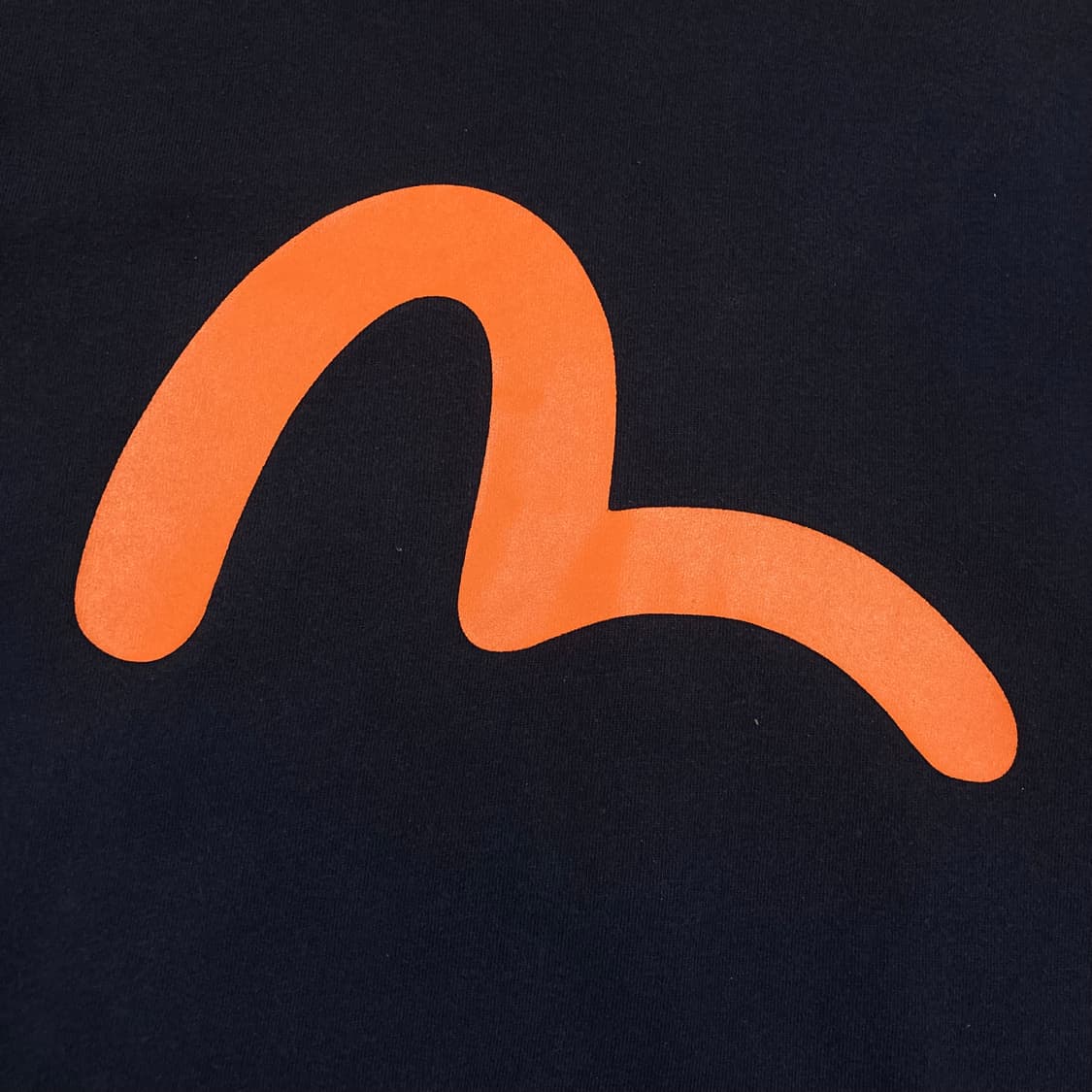 에비수 빅로고 사이드 스펠아웃 네이비 후드티 상품이미지2