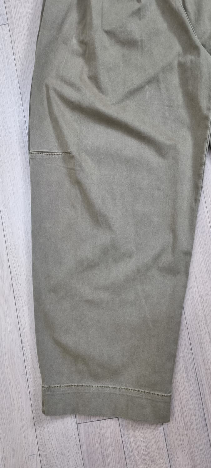 RIPEN 피그먼트 하프 밴딩 와이드 팬츠 L _ 남성 상품이미지4
