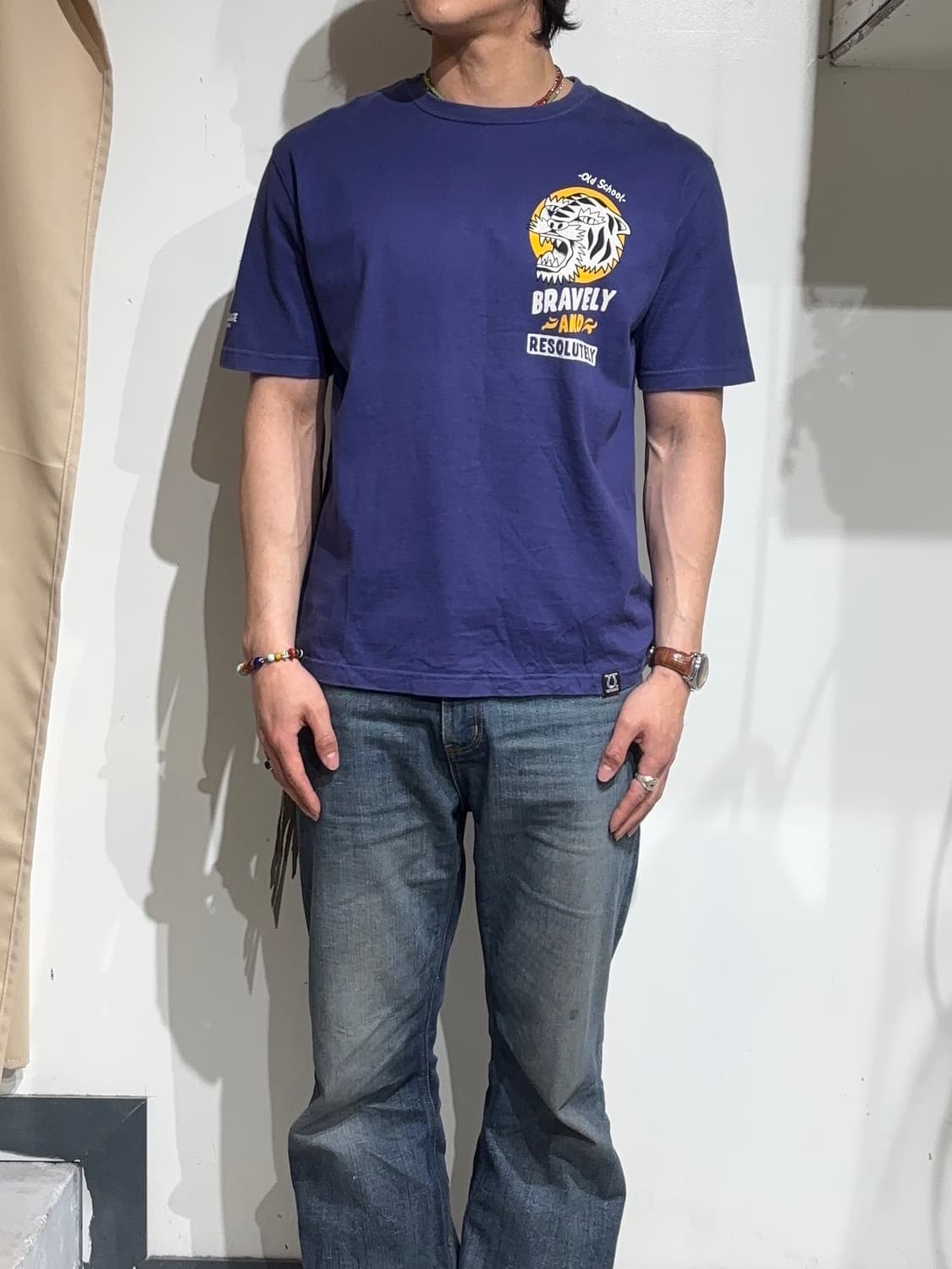 BLOOD MESSAGE x Ted Company 올드스쿨 티셔츠  상품이미지3