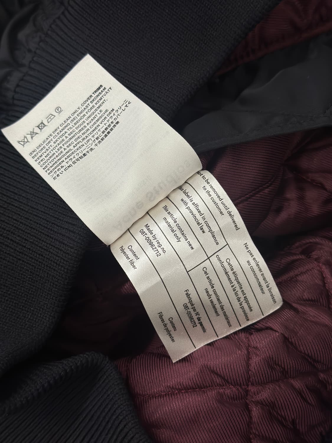 아크네스튜디오 CLEA 봄버 자켓  상품이미지9