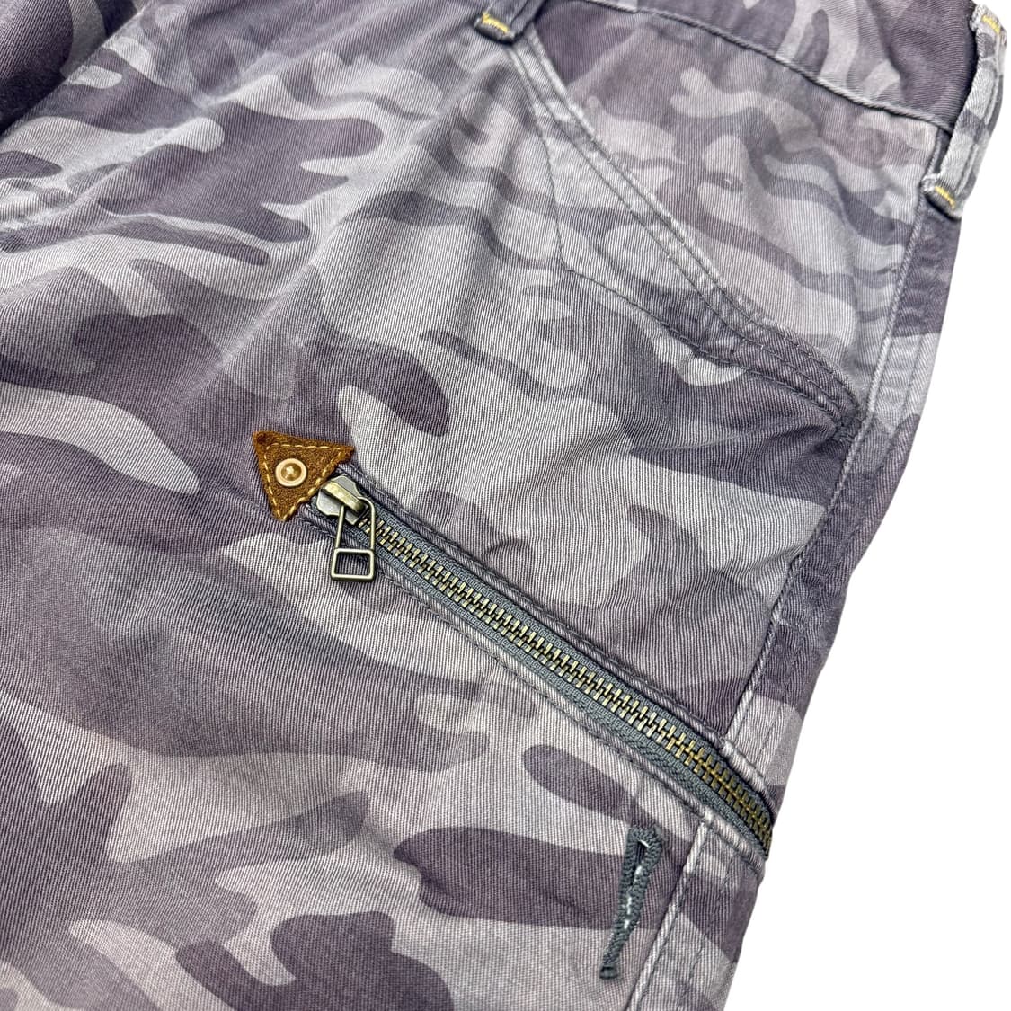 에드윈 밀리터리 카모 코튼 와이드팬츠 상품이미지5